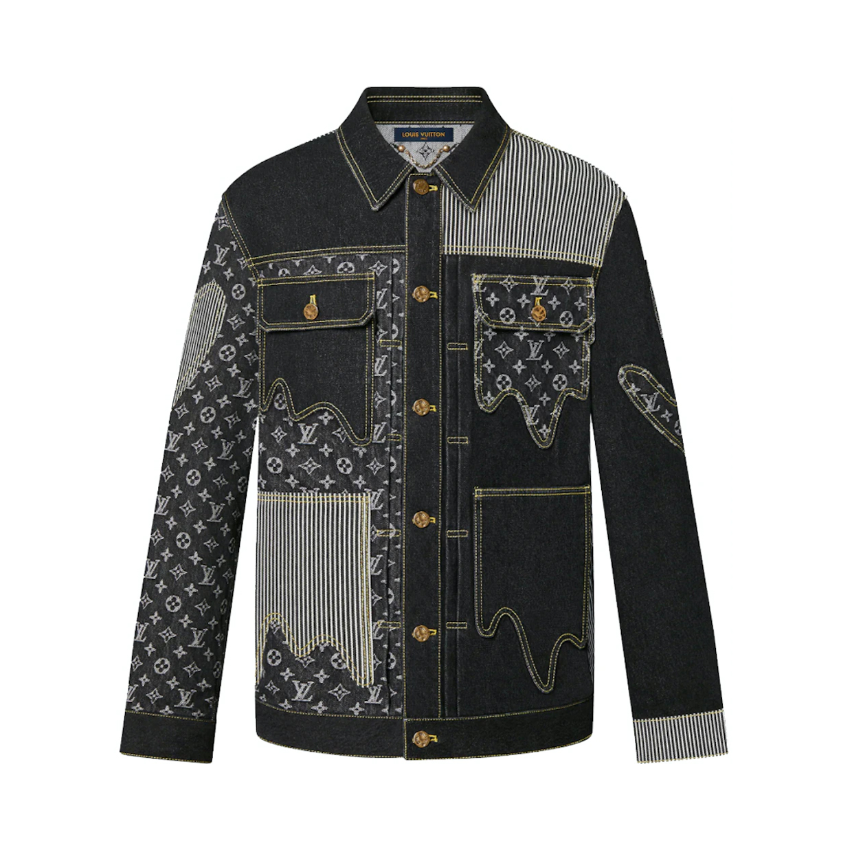 Buy Louis Vuitton LOUISVUITTON Size: 50 22SS RM221M UZD HMA20E Monogram  Crazy Denim Workwear Denim Jacket from Japan - Buy authentic Plus exclusive  items from Japan