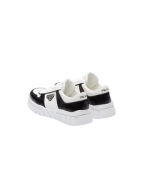 Prada - Prada Voluminous Sneakers Leather White Black