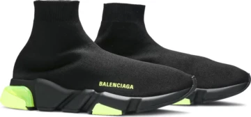 Balenciaga - Balenciaga Speed Trainer Clearsole Yellow Fluo