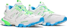 Balenciaga - Balenciaga Track White Blue Green