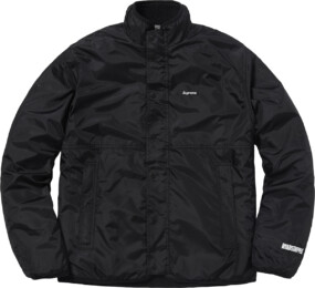 Supreme - Supreme Reversible Logo Fleece Jacket Black