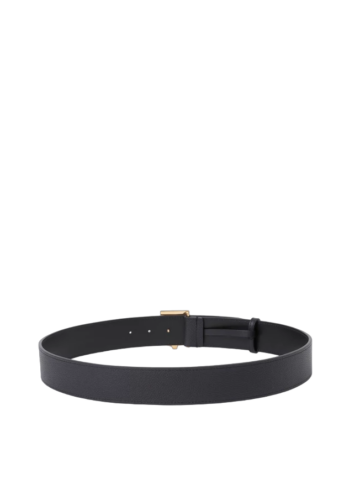 Burberry - Leather Wide TB Belt