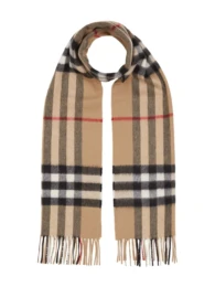 Burberry - The Classic Check cashmere scarf