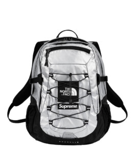 The North Face - Supreme The North Face Metallic Borealis Backpack Silver