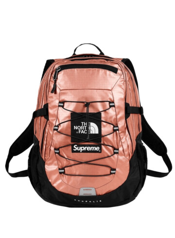 The North Face - Supreme The North Face Metallic Borealis Backpack Rose Gold