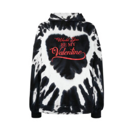 Balenciaga - Be my Valentine oversized hooded sweatshirt