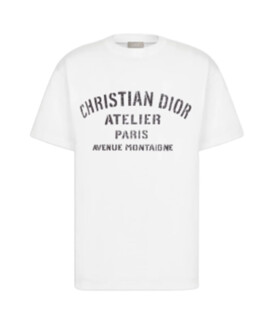 Christian Dior - Oversized 'Christian Dior Atelier' t-shirt