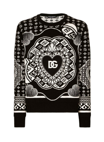 Dolce & Gabbana - logo-print jumper