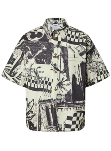 Louis Vuitton - Short-Sleeve Denim Shirt