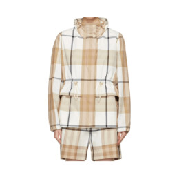 Burberry - Off-White Check Jacket