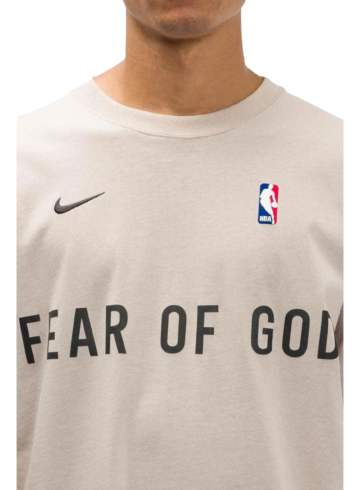 Fear of God - Fear of God x Nike Warm Up T-shirt Oatmeal