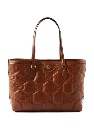 Gucci - GUCCI GG-matelassé leather tote bag