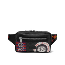 Gucci - Monogrammed Coated-Canvas Belt Bag