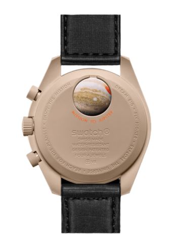 Swatch x Omega Bioceramic Moonswatch Mission to Jupiter Brown