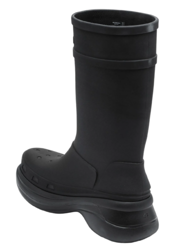 Balenciaga - Crocs boot black
