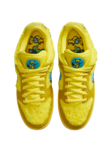 Nike - Nike SB Dunk Low Grateful Dead Bears Opti Yellow
