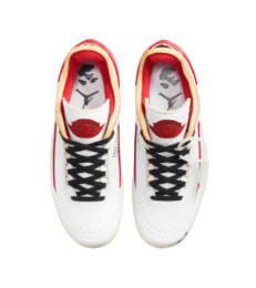 Air Jordan - Air Jordan 2 Retro Low SP Off-White White Red
