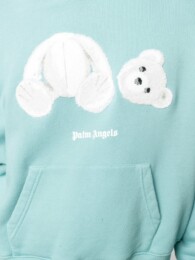Palm Angels - Palm Angels teddy bear hoodie