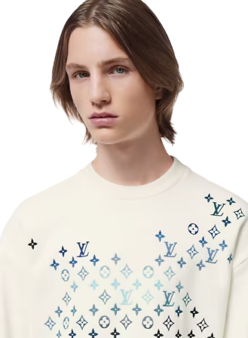 Louis Vuitton - LV Embroidered Cotton Sweatshirt