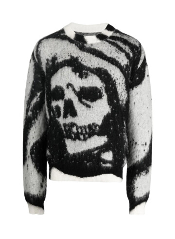 Amiri skull-patterned jumper