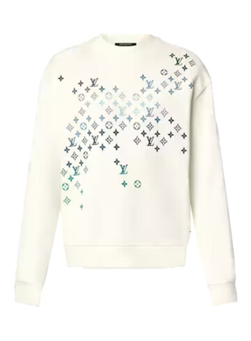 Louis Vuitton - LV Embroidered Cotton Sweatshirt