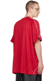 Balenciaga - BALENCIAGA Red Printed T-Shirt