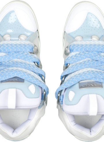 Lanvin - Lanvin Curb Sneaker White Light Blue