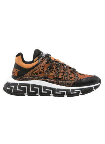 Versace Trigreca Lace-Up Sneakers