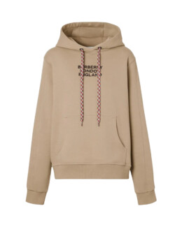 Burberry - Burberry Women's Embroidered Logo Oversized Hoodie