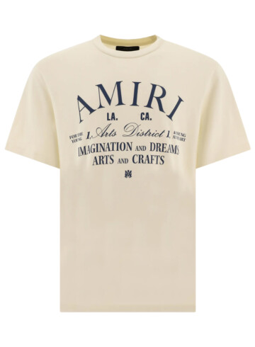Amiri - Amiri Logo Printed Crewneck T-Shirt