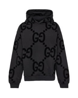 Gucci - Gucci Jumbo GG cotton jersey hoodie
