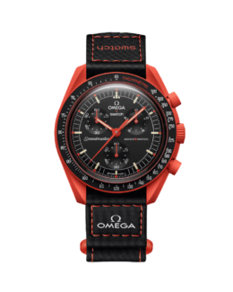 Pre-Order: Swatch x Omega Bioceramic Moonswatch Mission On Earth Lava