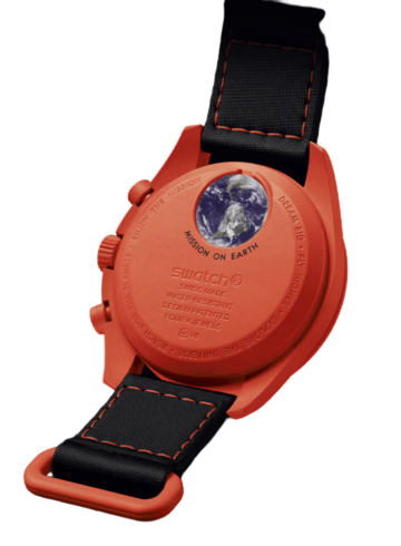 Pre-Order: Swatch x Omega Bioceramic Moonswatch Mission On Earth Lava