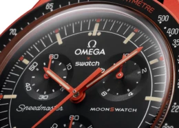 Pre-Order: Swatch x Omega Bioceramic Moonswatch Mission On Earth Lava