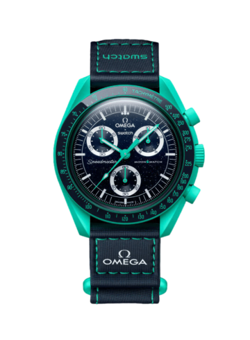 Pre-Order: Swatch x Omega Bioceramic Moonswatch Mission On Earth Polar Lights