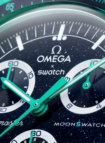 Pre-Order: Swatch x Omega Bioceramic Moonswatch Mission On Earth Polar Lights