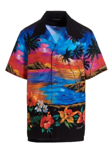 Dolce & Gabbana - Hawaiian-print shirt