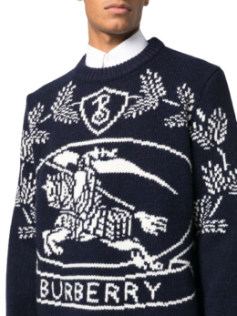 Burberry - Burberry EKD intarsia wool jumper