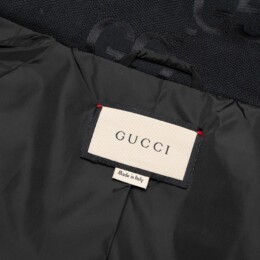 Gucci - Logo-Jacquard Padded Cotton-Blend Canvas Jacket