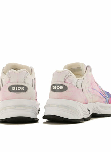 Christian Dior - Christian Dior CD1 Tie-Dye Daniel Arsham Sneakers in Pink