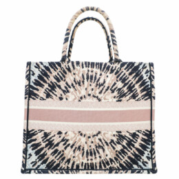 Christian Dior - Christian Dior Multicolor Tie Dye Book Tote Large Bag