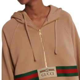 Gucci - Logo cotton hoodie