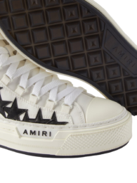 Amiri - Amiri Stars Court canvas high top sneakers