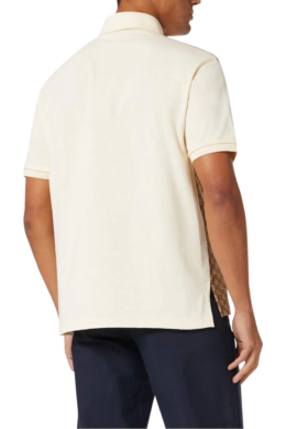 Gucci - Polo Shirt in GG Silk Cotton Jersey Jacquard