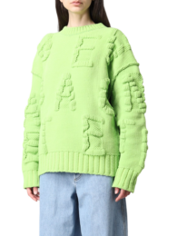 Bottega Veneta - Nylon sweater with embossed logo