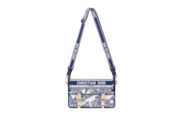 Christian Dior - SMALL DIORCAMP BAG Blue Multicolor Rêve d'Infini Embroidery