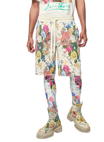 Louis Vuitton - LV Flower Graphic Jacquard Shorts
