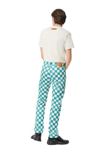 Louis Vuitton - Damier Regular Denim Pants