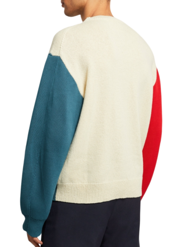Jil Sander - Cotton-rich colour-block sweater