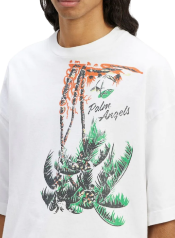 Palm Angels - Upside Down Palm-Print t-Shirt
